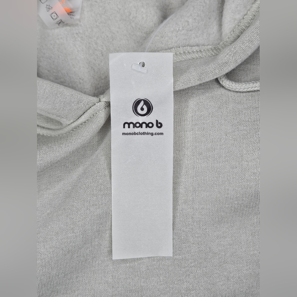 NWT Mono B Women's Hoodie KT-A088 Sage Green Size L - Picture 6 of 8